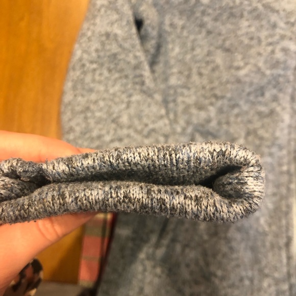 Great condition Women’s North Face hooded jacket size xs light blue speckled - Picture 12 of 17